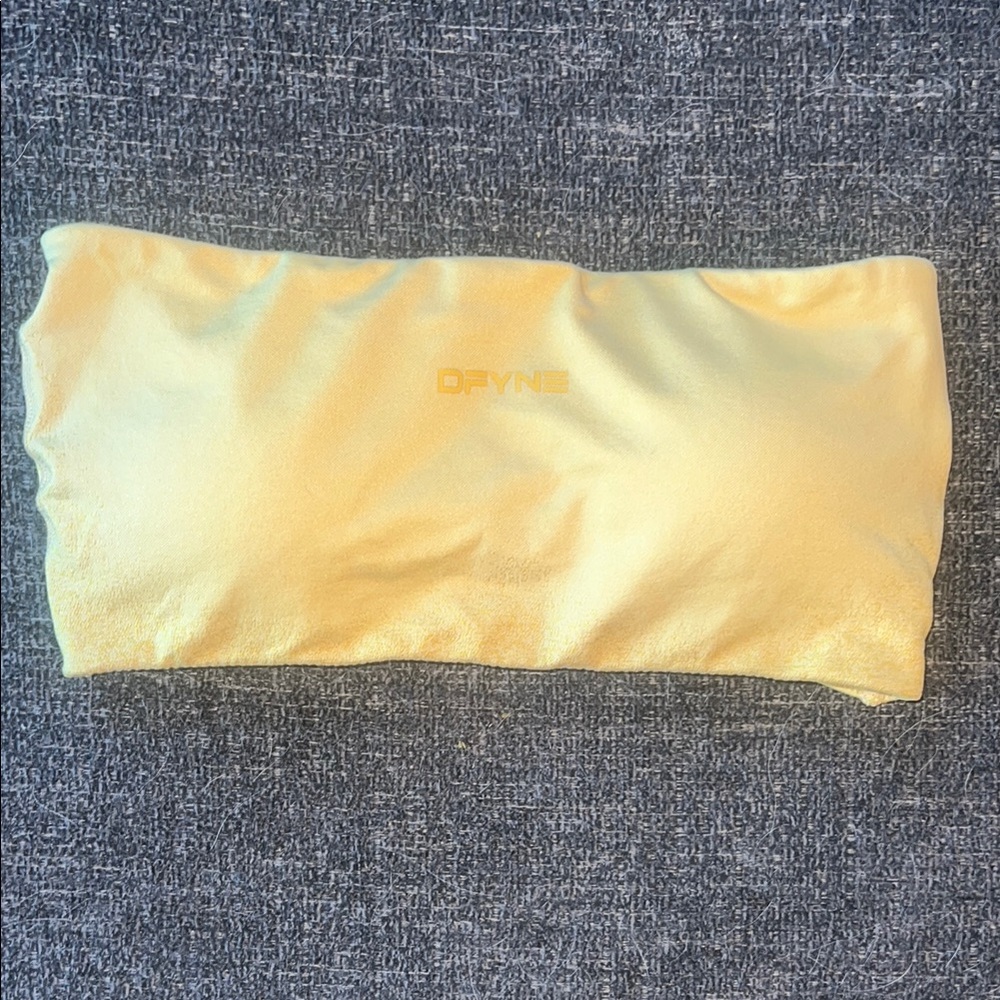DYNE Ignite Bandeau Lemon Drop
